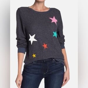 Wildfox Couture Star Scatter Knit Sweater